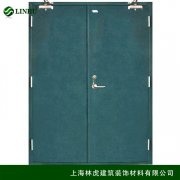 鋼質(zhì)雙開平板防火門