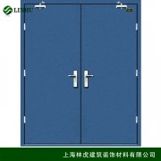 鋼質(zhì)雙開平板防火門