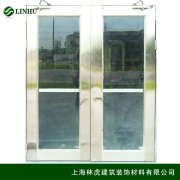 304不銹鋼大玻璃防火門(mén)