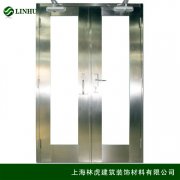 304不銹鋼玻璃雙開(kāi)防火門(mén)