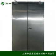 304不銹鋼平板雙開(kāi)防火門(mén)