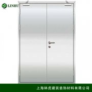 304不銹鋼平板雙開(kāi)防火門(mén)