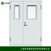 鋼質(zhì)字母帶玻璃防火門(mén)