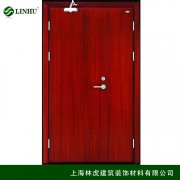 木質(zhì)字母平板防火門(mén)